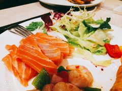 三文鱼刺身-顺德美的万豪酒店·自助餐·贡厨