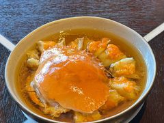 鸡油花雕蒸三门蟹-杭州西子湖四季酒店·金沙厅