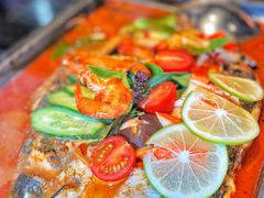 -探鱼·鲜青椒爽麻烤鱼(银泰城店)