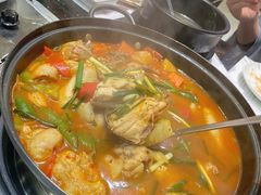 土豆燉雞塊湯-李家韩国烧烤馆(光辉苑店)