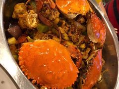 香辣蟹炒菜-秦记香辣蟹(松榆里店)
