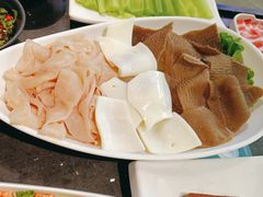 重庆特色三拼-锅说大脸毛肚重庆老火锅(佐阾店)