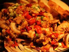 香辣八爪鱼配法棍-烛影拾光观景餐厅·创意菜·摄影·小提琴(大唐不夜城店)