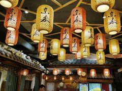 -东来菜馆•手抓海鲜家常菜•海鲜锅贴(鸽子窝店)