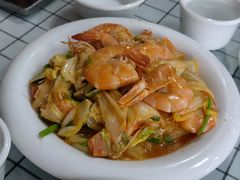 白菜炒虾-华春餐馆(鱼山路店)