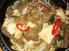 汉城式烤牛肉。-首尔大排档