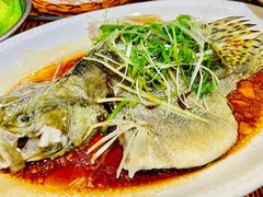 清蒸多宝鱼-绿雅居原生态农庄(小涌店)