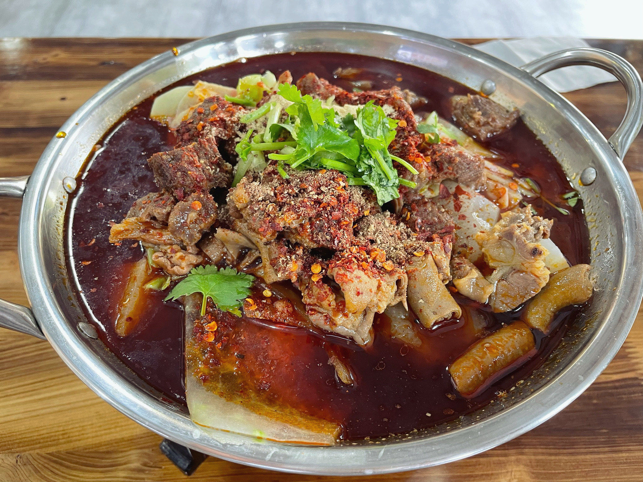 中午不想弄饭,下楼吃个烧鲜牛杂