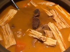 浓汤腐竹煲-千百味红餐厅·江西菜(绿地双子塔店)