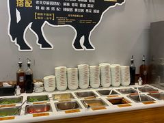 自助调料区-鲜锦记潮汕牛肉火锅(月坛店)