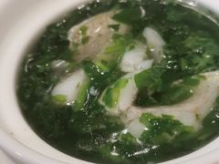 荠菜黄鱼羹-金时代顺风大酒店(爱琴海购物中心店)