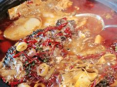 -探鱼·鲜青椒爽麻烤鱼(天河优托邦店)