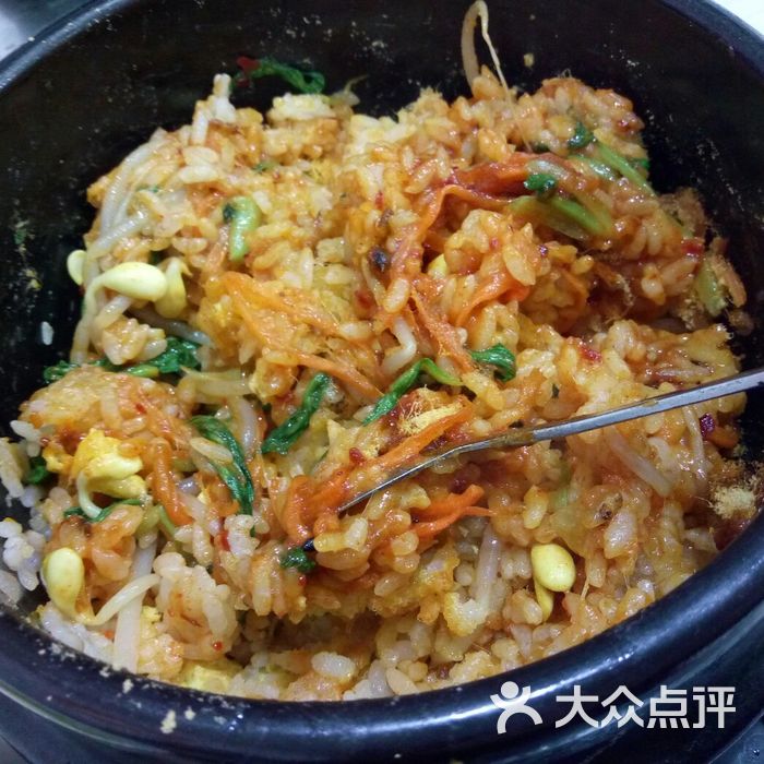 石锅拌饭肉松拌饭图片-北京韩国料理-大众点评网