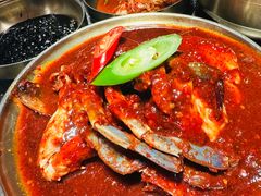 -草家酱蟹炭火烤肉店(珲春南路二店)