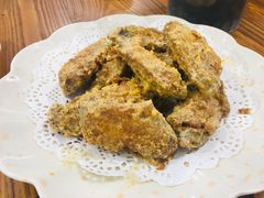 咸蛋黄鸡中翼-南记食粥坊·宵夜大排档(岭南分店)