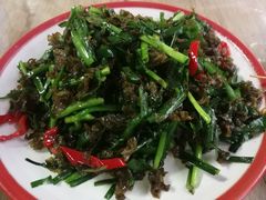 地皮炒韭菜-高淳老街土菜馆(迎薰门店)