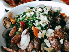 葱油花蛤-壹笑茶庄·农家菜土菜杭帮菜