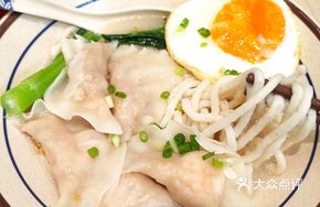 Fish Skin Dumpling Noodles
