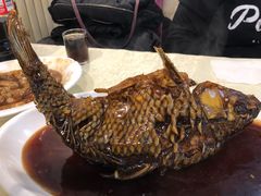 挣蹦鲤鱼-奥华餐厅·老张记(台基厂店)