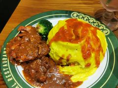 黑椒鸡扒蛋包饭-肥韬茶餐厅(南山mini店)