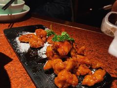 雪花糖醋里脊-绿茶餐厅(蓝色港湾店)