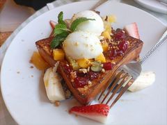 法式吐司酸奶冰霜-翠贝卡&Mama Kelly Brunch Coffee(河西店)