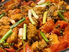-贵州辣子鸡番茄鸡