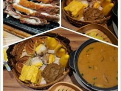 莜面鱼鱼，杂粮框，羊排-西贝莜面村(上海百联西郊店)