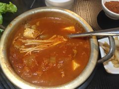 五花肉泡菜汤-青春贝壳韩国烤肉(虹泉路店)