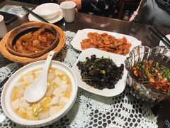 虾仁烩豆腐-熠盛粤味·顺德桑拿鸡(永康路店)
