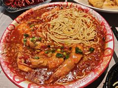 鱼香虾虾面-李叔叔虾蟹大排档(青羊店)