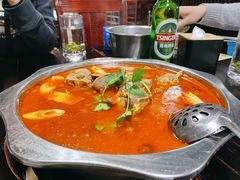 羊蝎子红汤火锅-陈五哥大排档(湘江世纪城店)