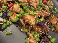 豆角肉沫烧茄子-上屿水产(鼓浪屿一店)