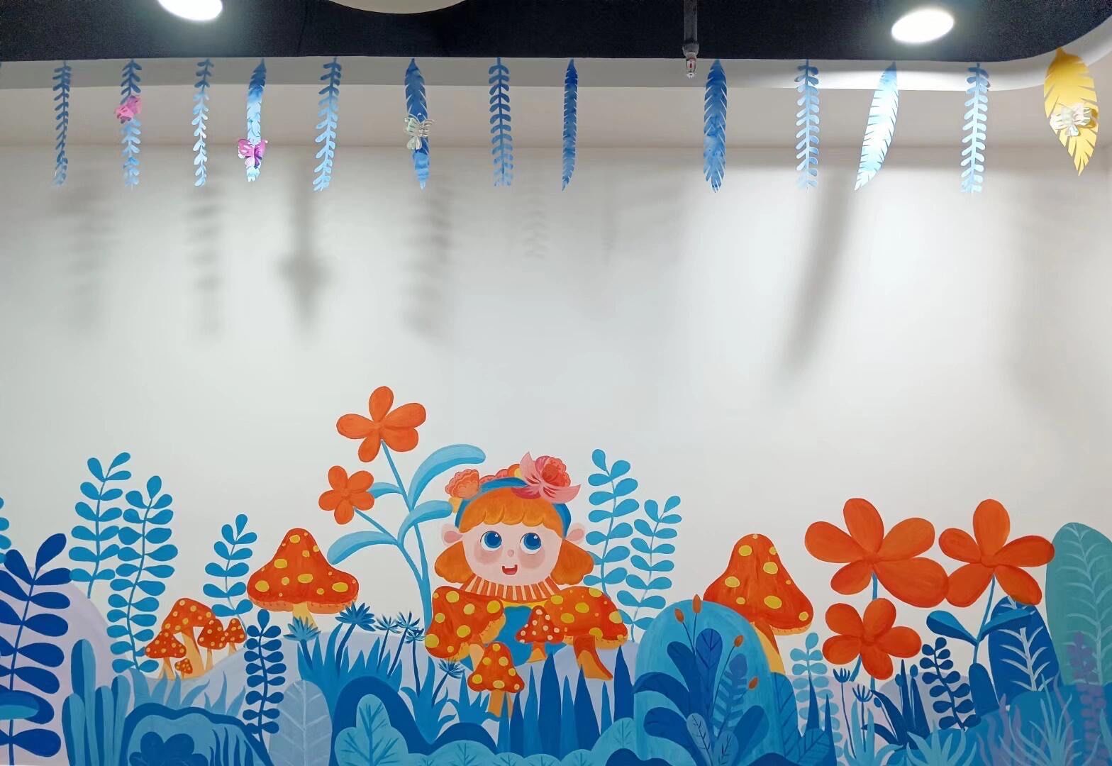 绍兴少儿美术机构环创墙绘