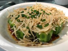 蒜蓉银鱼仔蒸丝瓜-岭南海晏楼(滨江东总店)