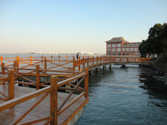 夕阳下的同里湖-同里湖度假村(二期店)