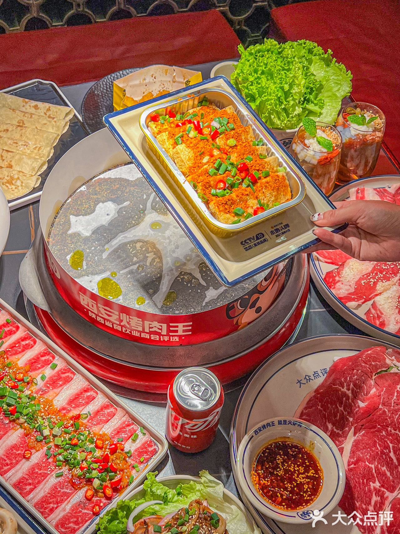 在西安，12月生日这烤肉蛋糕也太会了吧
