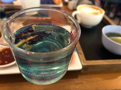 -蝶豆花蓝面条