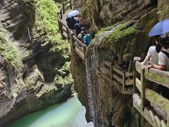 -龙水峡地缝景区