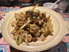 干锅花菜-楼兰新疆菜(江宁万达店)