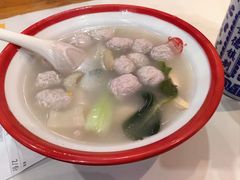 生汆丸子汤-子午路张记肉夹馍(小寨西路店)
