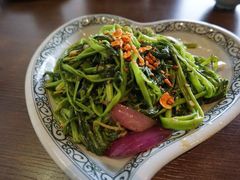 马拉盏炒通菜-大头虾越式风味餐厅(光明广场店)