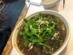 青椒肉丝汤面-蒋家桥饺面店(奥邦店)