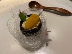 香橙奶冻配芒果冰激淋-桂语山房(满觉陇店)