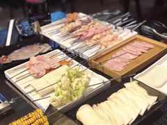 -長壹旋转烤吧 农家鸡火锅