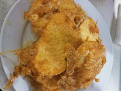 鸡蛋炸馒头片-大槐树烤肉馆