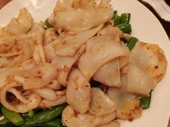 XO酱碧绿花枝片-喜来登由由大酒店九州膳坊中餐厅