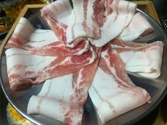 原味五花肉-马路牙子地桌烤肉(工体店)