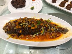 干烧大黄鱼-丰泽园饭店