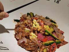 小脸大碗牛蛙干拌面-友达面馆(广州总店)